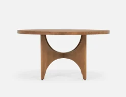 ROSETTA elegant mango wood round dining table 150 cm