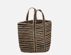 ROSIE woven straw tote bag