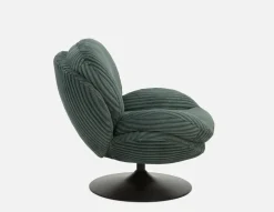 ROUSSEAU corduroy accent chair