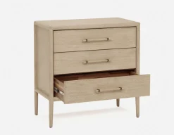 SAHARA minimalist scandinavian 3-drawer chest
