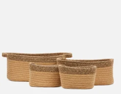 SAMARIA set of 4 ceramic coasters