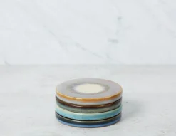 SAMARIA set of 4 ceramic coasters