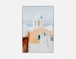 SANTORINI I framed giclée 80 cm x 120 cm