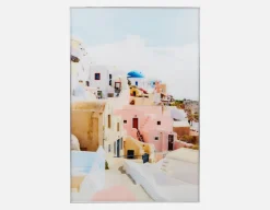 SANTORINI IV framed giclée 100 cm x 150 cm