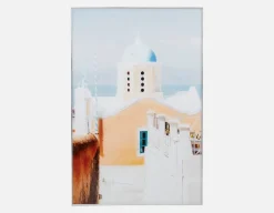 SANTORINI IV framed giclée 100 cm x 150 cm