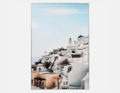 SANTORINI IV framed giclée 100 cm x 150 cm