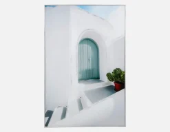 SANTORINI V framed giclée 100 cm x 150 cm
