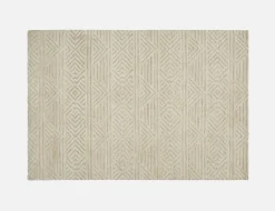 SAVAN knitted polyester rug 6'x9'
