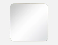 SIGMUS stainless steel mirror 80 cm x 80 cm