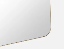 SIGMUS stainless steel mirror 80 cm x 80 cm