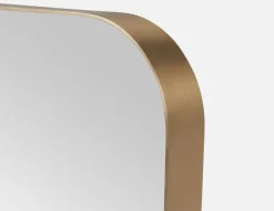 SIGMUS stainless steel mirror 80 cm x 80 cm