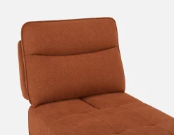 SIMON accent chair with adjustable backrest