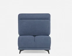 SIMON accent chair with adjustable backrest