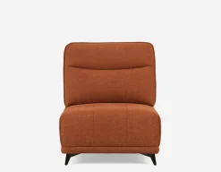 SIMON accent chair with adjustable backrest