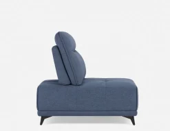 SIMON accent chair with adjustable backrest