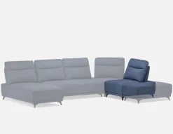 SIMON accent chair with adjustable backrest