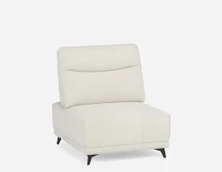 SIMON accent chair with adjustable backrest