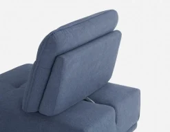 SIMON accent chair with adjustable backrest
