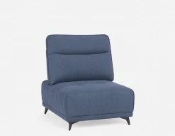 SIMON accent chair with adjustable backrest
