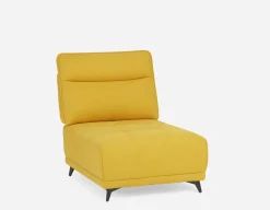 SIMON accent chair with adjustable backrest