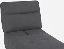 SIMON accent chair with adjustable backrest