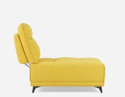 SIMON accent chair with adjustable backrest