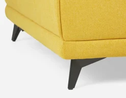 SIMON accent chair with adjustable backrest