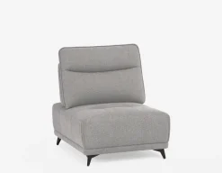 SIMON accent chair with adjustable backrest
