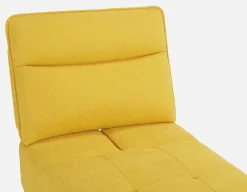 SIMON accent chair with adjustable backrest