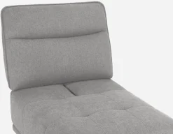 SIMON accent chair with adjustable backrest