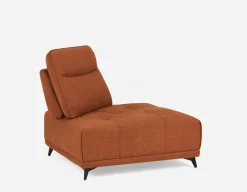 SIMON corner seat with adjustable backrest