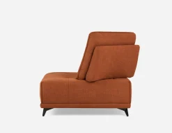 SIMON corner seat with adjustable backrest