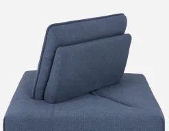 SIMON corner seat with adjustable backrest
