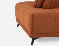 SIMON corner seat with adjustable backrest