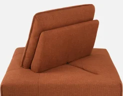 SIMON corner seat with adjustable backrest