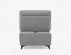 SIMON modern contemporary lounger with adjustable backrest