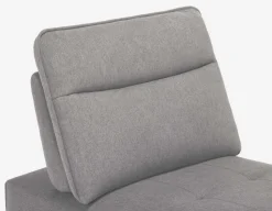 SIMON modern contemporary lounger with adjustable backrest