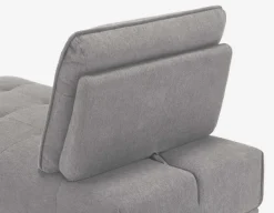 SIMON modern contemporary lounger with adjustable backrest
