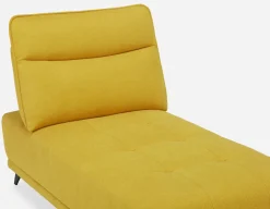 SIMON modern contemporary lounger with adjustable backrest