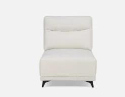 SIMON modern contemporary lounger with adjustable backrest