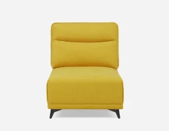 SIMON modern contemporary lounger with adjustable backrest