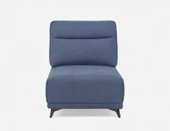 SIMON modern contemporary lounger with adjustable backrest