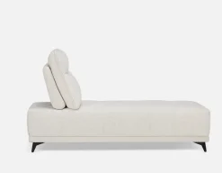 SIMON modern contemporary lounger with adjustable backrest