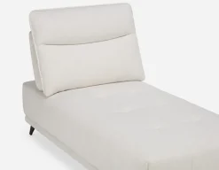 SIMON modern contemporary lounger with adjustable backrest