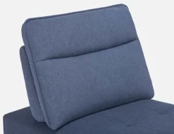 SIMON modern contemporary lounger with adjustable backrest