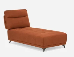SIMON modern contemporary lounger with adjustable backrest