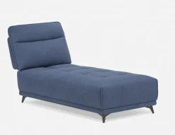 SIMON modern contemporary lounger with adjustable backrest