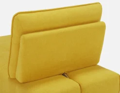 SIMON modern contemporary lounger with adjustable backrest