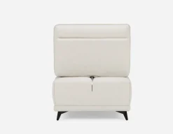 SIMON modern contemporary lounger with adjustable backrest