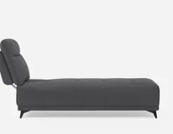 SIMON modern contemporary lounger with adjustable backrest